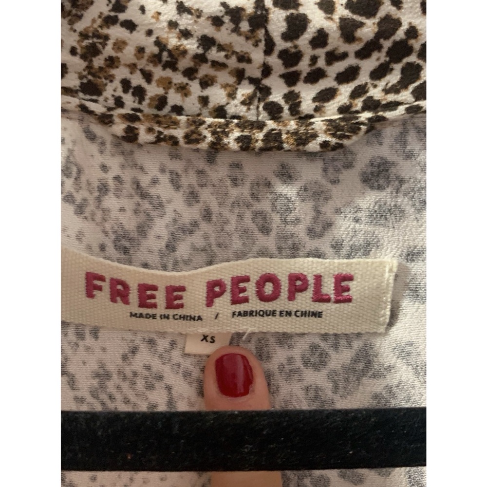 Free People Wild Nights Duster in Snake print - Picture 3 of 7